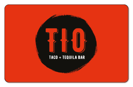 tio taco circle logo on a red background